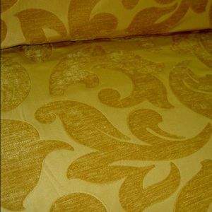 Braemore Bentley Chenille In Butterscotch Fabric